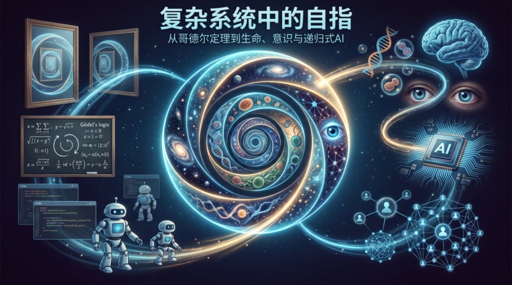 集智谷线下场|从哥德尔定理到自创生理论：复杂系统与自指自指…