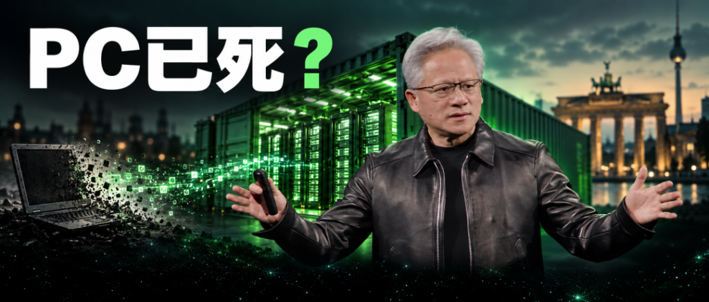 刚刚，黄仁勋柏林震撼演讲！PC已死，AI智能体时代全面爆发